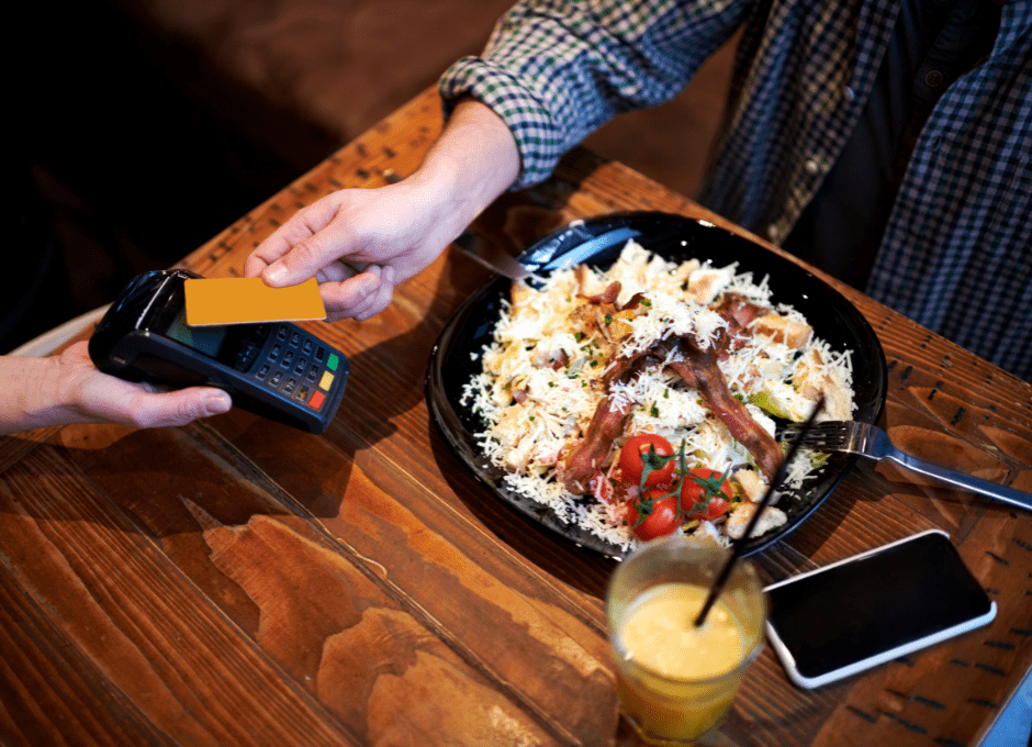 Mobile Card Machine in Retail