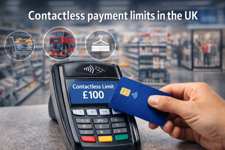 Contactless payment limits in the UK